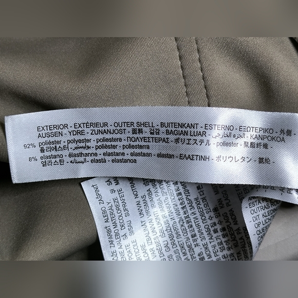 Zara Slim Faux Suede Slit Pants Womens - Picture 8 of 13